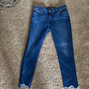 Joe’s Skinny Jeans w/ distressed cuff